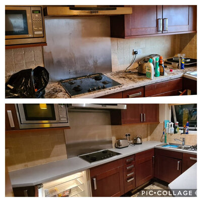 Cleaning and property maintenance project completed by Spic and Span Moss in Macclesfield